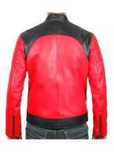 black and red jacket